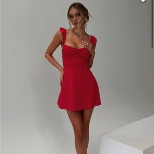 Princess Polly Red Mini Dress